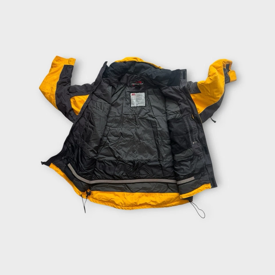 Obermeyer Men's Yellow & Black Jacket Ski. Size XL. Pre-Owned Good Condition - Image 3 of 4