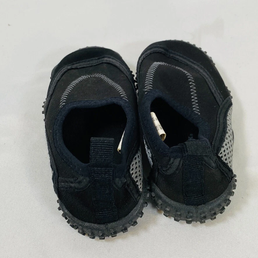 Airwalk Water Shoes Kids Size 7 Unisex Boy/Girl Black Gray Slip-On Style Swim - Image 3 of 4