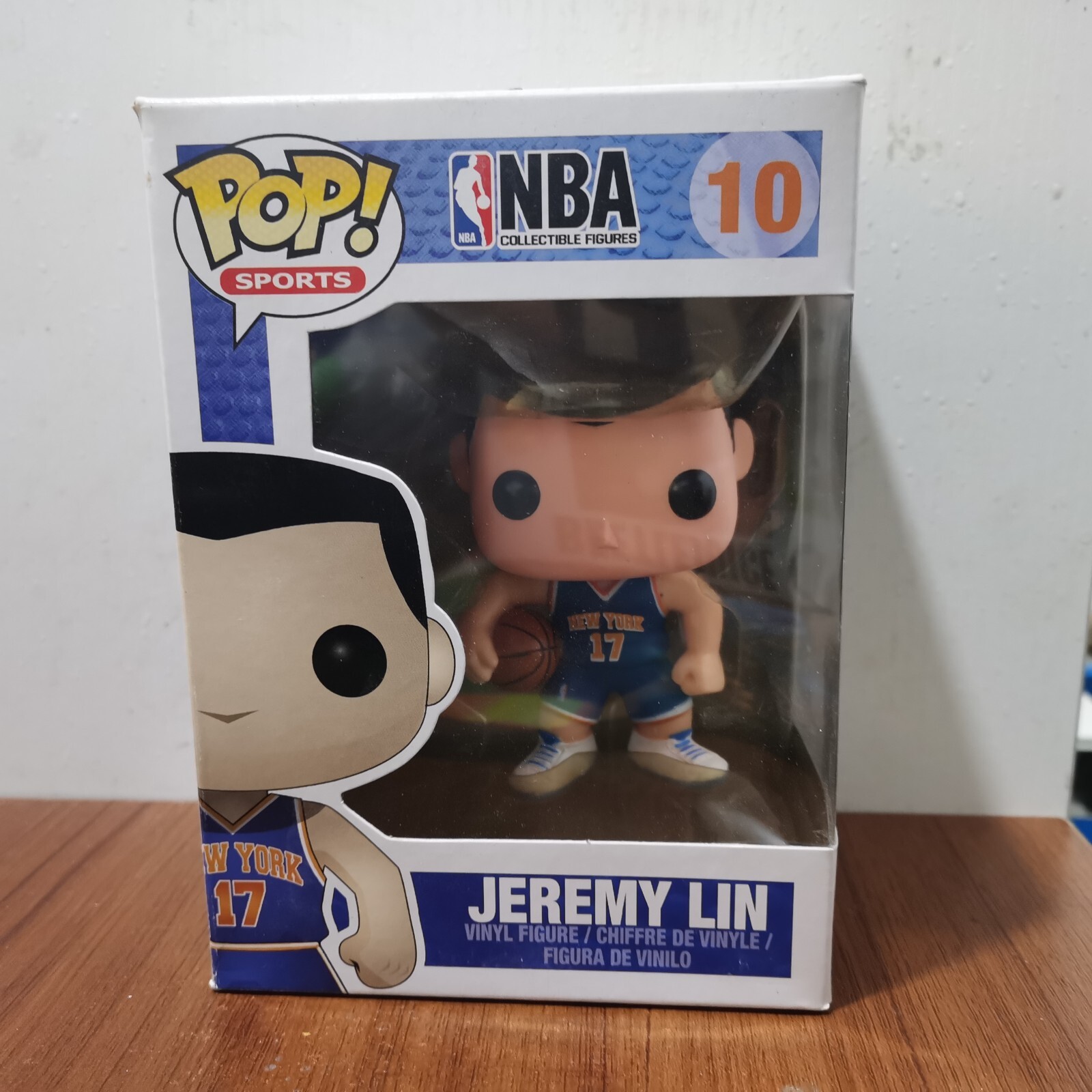 ¡Auténtico Funko Pop! Figura De Vinilo Jeremy Lin #10 En Caja