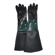 Protective Sandblasting Gloves with Cotton Lining 11 8Inch Diameter Opening