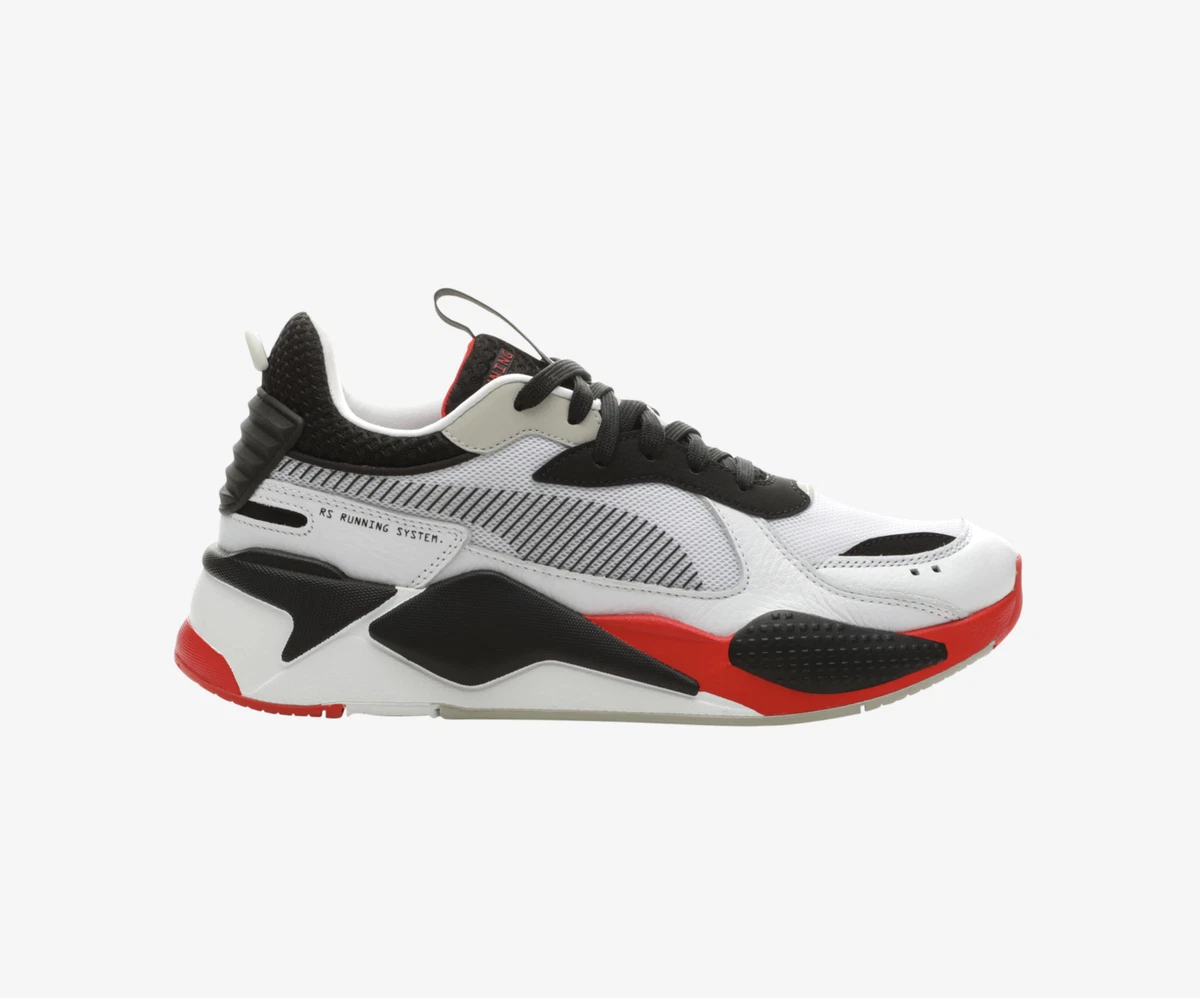 Puma RS-X White Black Red RSX Size 7.5-14