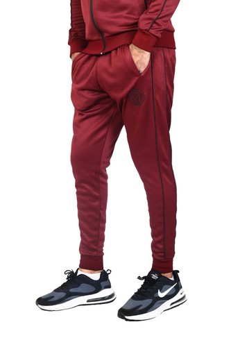 New Mens Tracksuit Top Full Zip Hoddie Original Tricot Polyester,Stripe Design - Picture 20 of 21