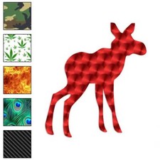 Baby Moose, Vinyl Decal Sticker, 40 Patterns  3 Sizes, 82