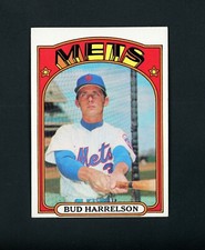 Bud Harrelson 1972 Topps - NY Mets #53 EX-MT