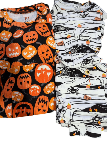The children's place unisex 2pc Halloween snug fit pajamas (Set of 2) size 14