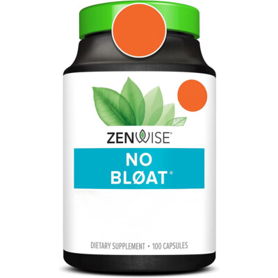 Zenwise, No Bloat, 100 Veg. Kapseln - Blitzversand