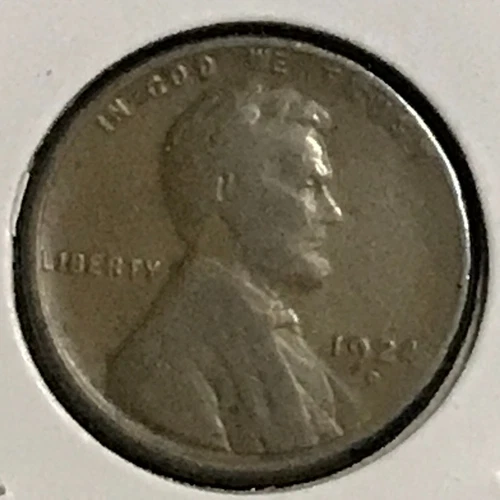 U.S. Lincoln Cent VG 1924-D