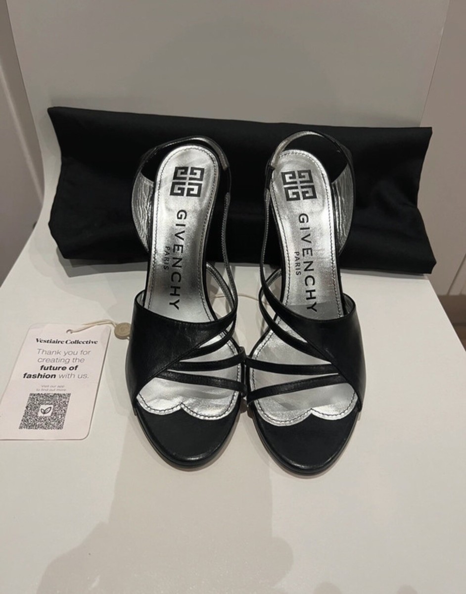 GIVENCHY high -heeled sandals black 39 UK
