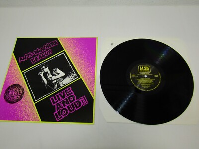 LP  Vinyl LIVE AND LOUD THE ANTI NOWHERE LEAGUE