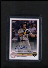 2022	Topps 	Pro Debut Autographs 		Dariel Lopez	PD-25							