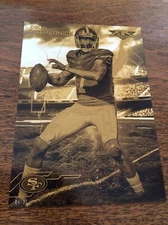 2015 Topps Fire Forces of Nature Jumbo Gold 5x7 Colin Kaepernick 49ers #'d 08/10