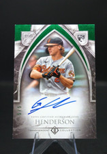 2023 Transcendent Gunnar Henderson Rookie Showcase Autograph Emerald 5/5 (RC,AU)