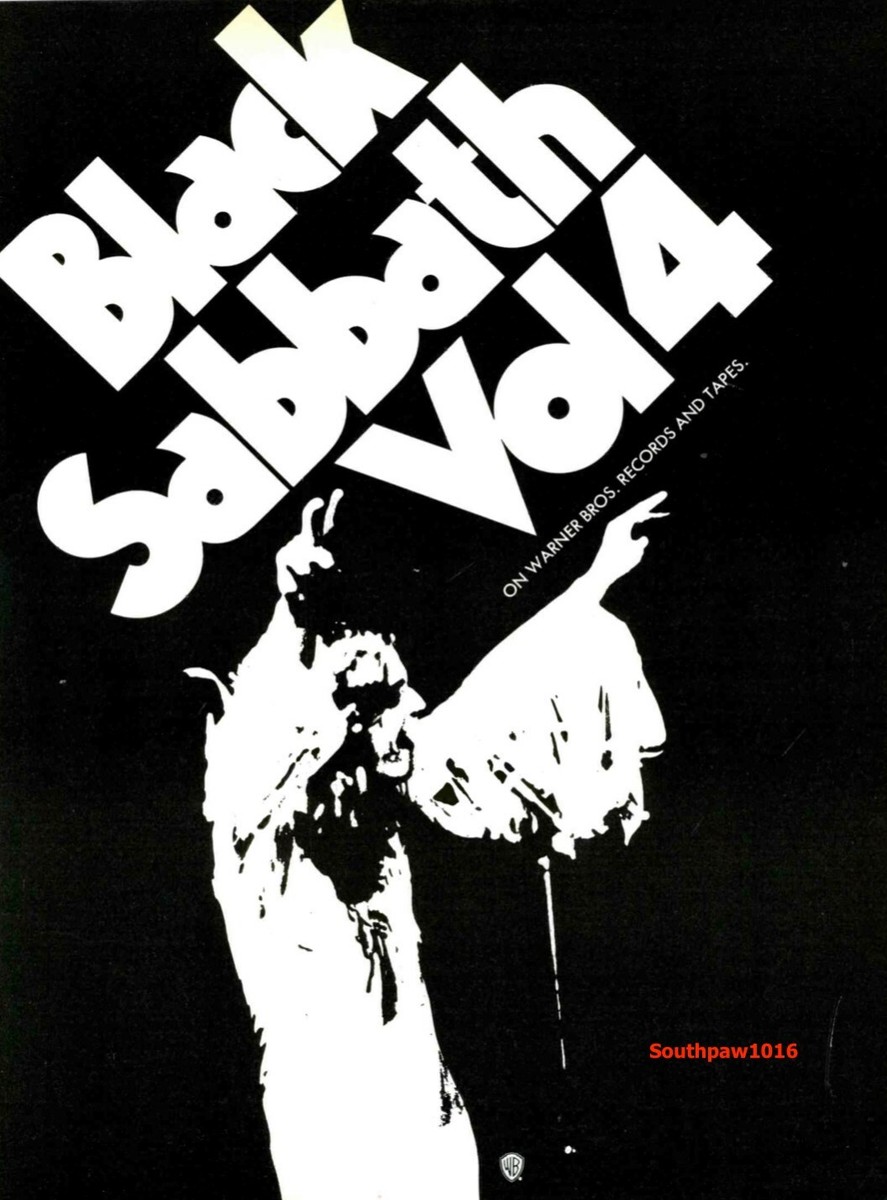 【PROMO】Black Sabbath Vol.4 紙ジャケ SHM-CD PROMO】Black Sabbath Vol.4 紙ジャケ SHM-CD 1972 Classic Black Sabbath