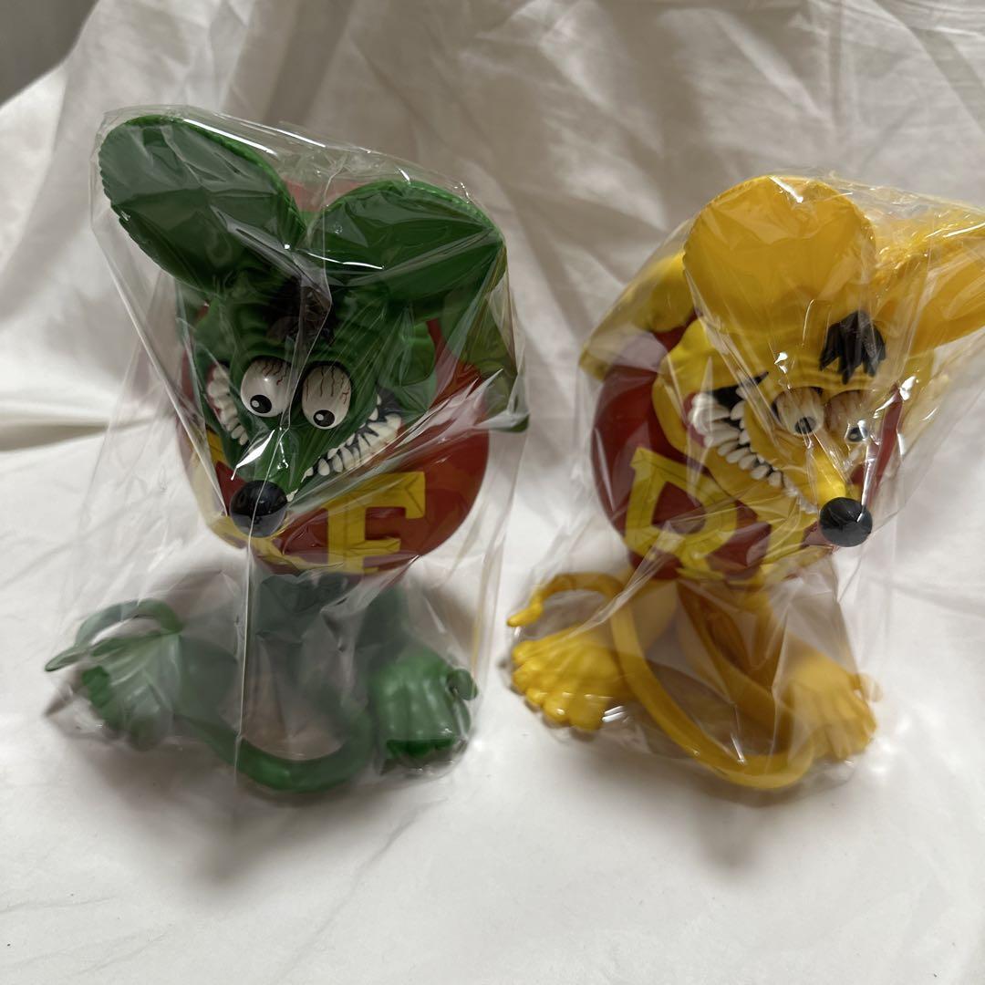 RAT FINK ぬいぐるみ2体セット　激レア　ヴィンテージ　現状 RATFINK Rat Fink Soft Vinyl FigureSet of 2 SPANKY Exclusive:JP | eBay