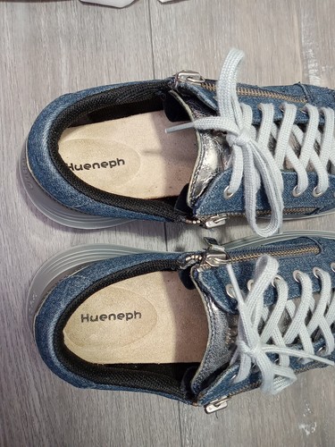 Kybun Hueneph Womens Shoes Size 11 Blue Denim And Silver - Picture 10 of 14