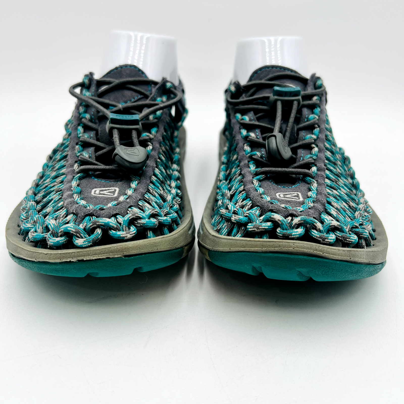 Sandali da esterno Keen donna Uneek due corde 7 5 teal impermeabili 1014113