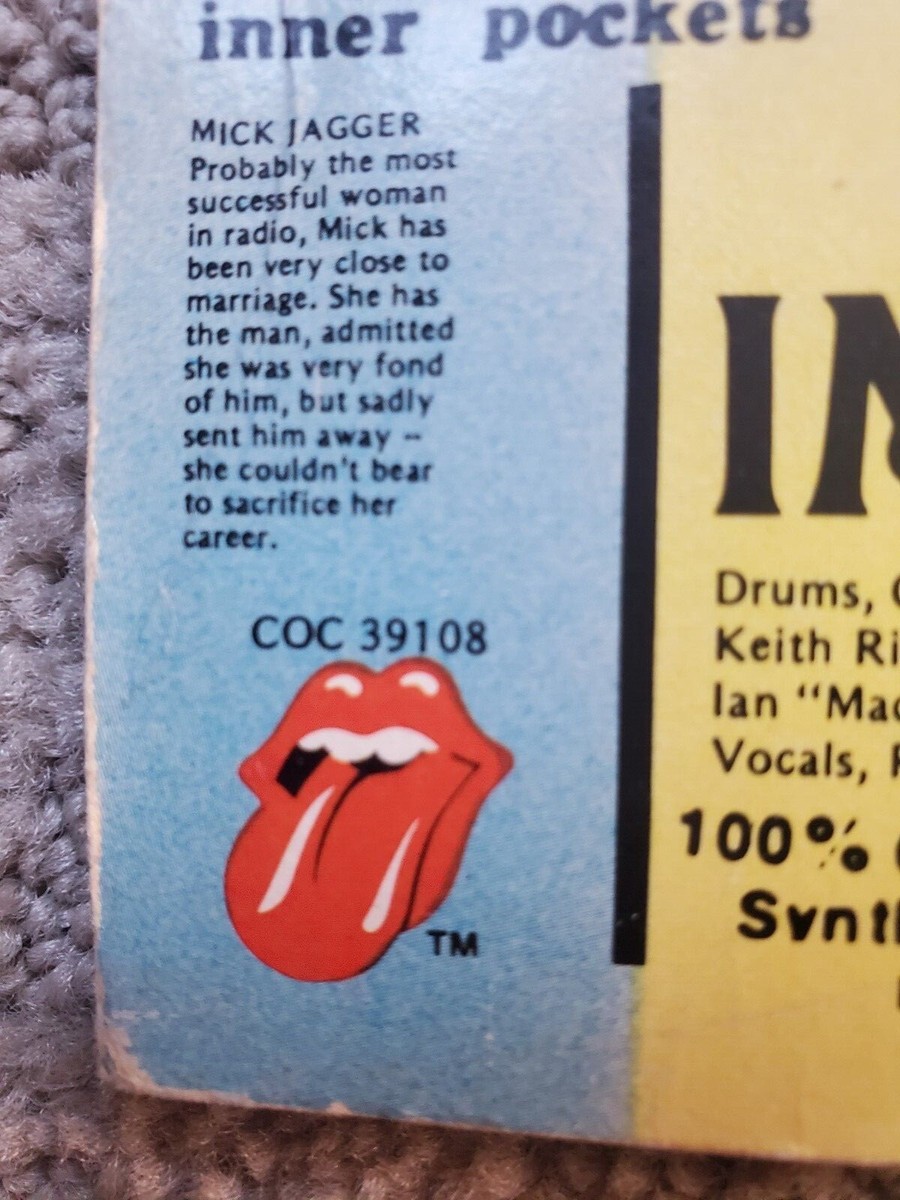 Rare 1st Press 1978 -Rolling Stones Banned Album Cover Rare 1st Press 1978 -Rolling Stones Banned Album Cover