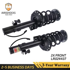 Pair For Range Rover Evoque Front LH+RH Shock Strut Assys w/Electric 2012-2018