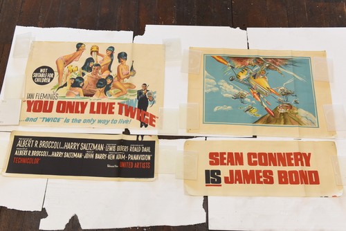 You Only Live Twice James Bond Movie Posters Original 4 Piece 1967 Australia Ebay
