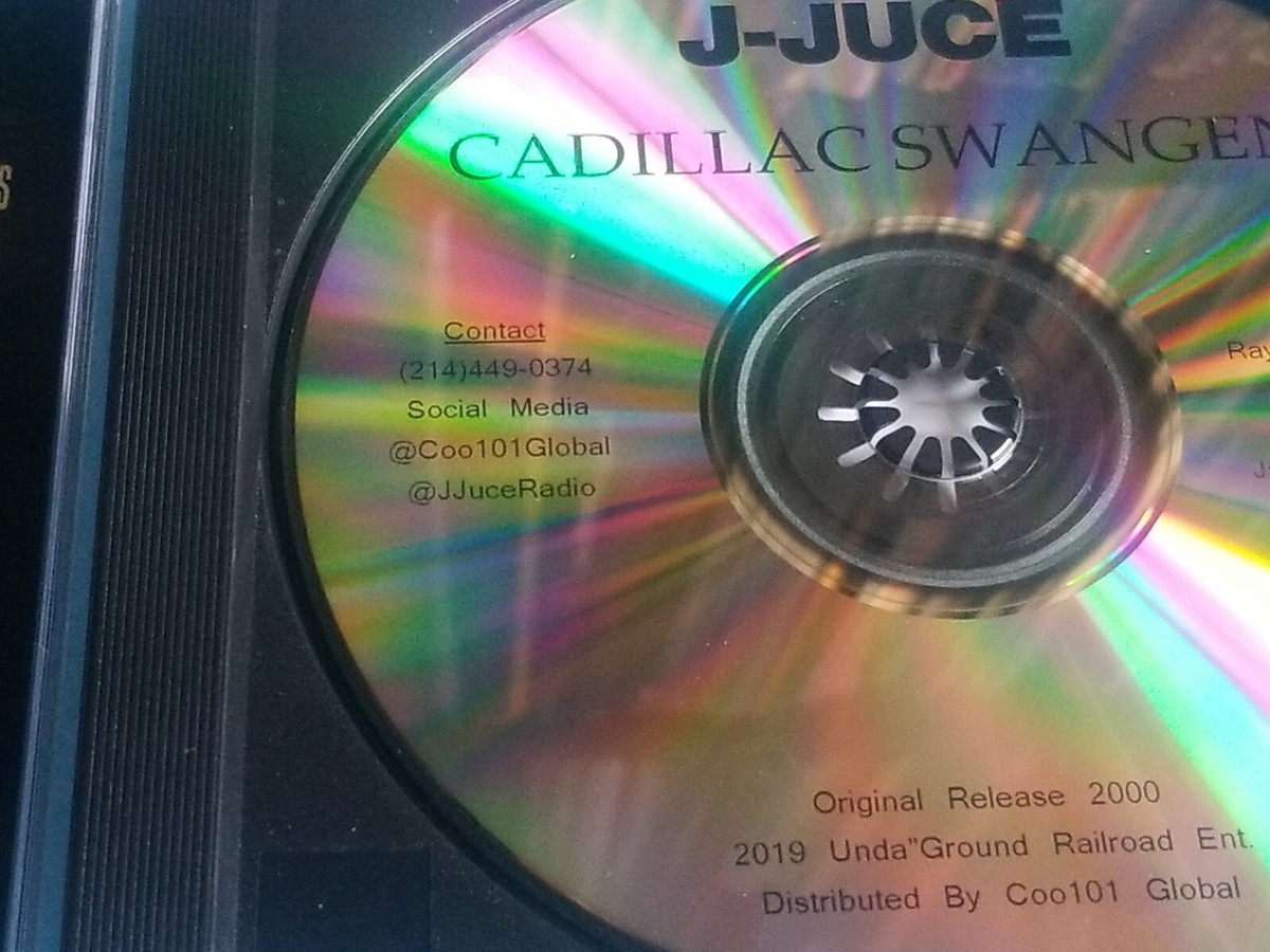 J-Juce – Cadillac Swangen' 2019 NM CD Houston Rap Lil Keke J-Juce – Cadillac Swangen' 2019 NM CD Houston Rap Lil Keke