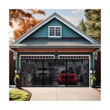 Premium Garage Door Screen for 2 Car Garage 1...