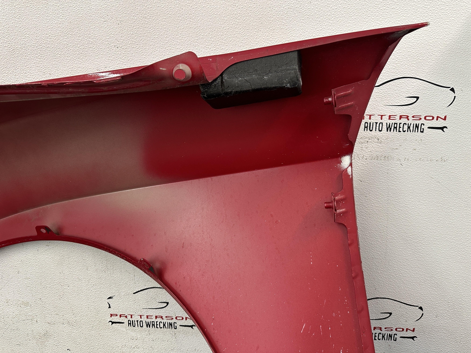 11-17 BENTLEY CONTINENTAL GT FRONT PASSENGER RIGHT FENDER DRAGON RED PEARL 6336