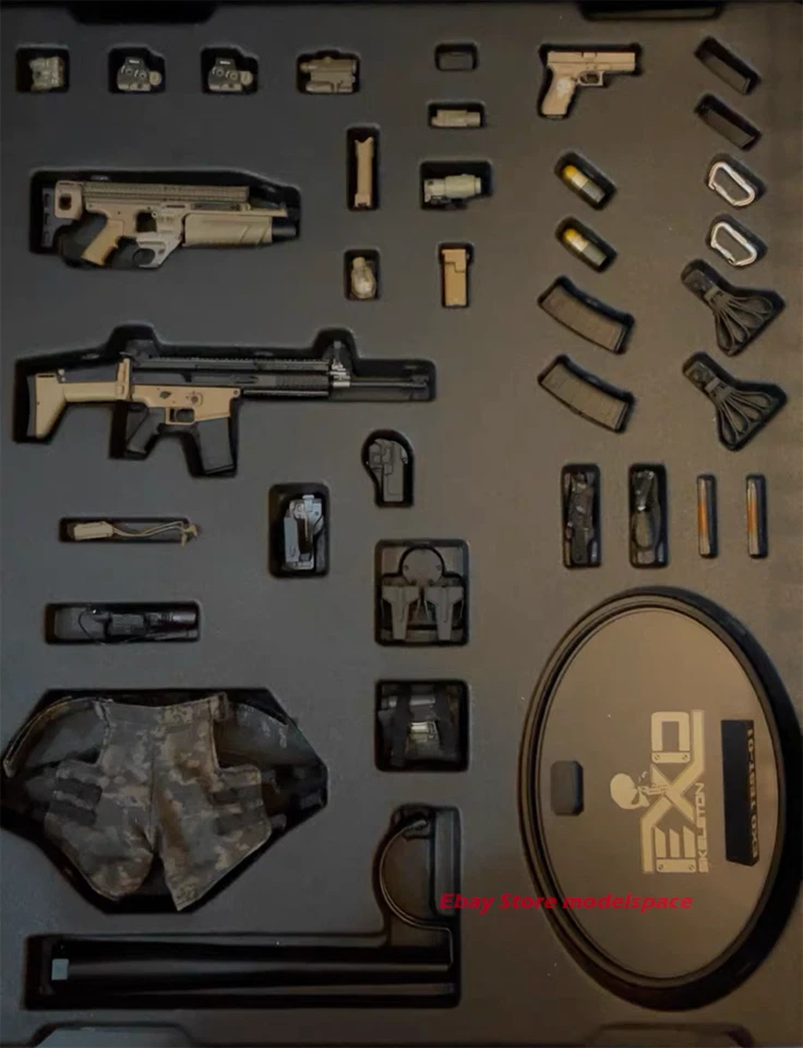 Figura de acción 1/6 SoldierStory SS122 articulada EXO Skeleton Test-01 Tom Cruise Foto 3 de 4