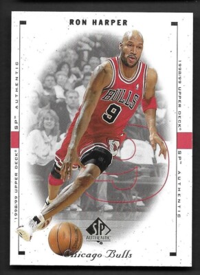 1998-99 SP Authentic #21 Ron Harper Chicago Bulls | eBay