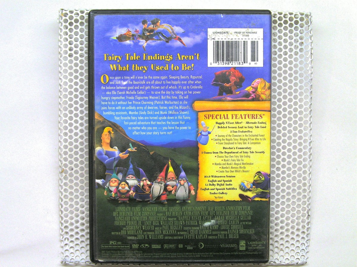 Happily N'Ever After [WS] [DVD] [2006] 31398211839| eBay