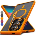 For Samsung Galaxy S26 Ultra Plus S25 S24 S23 Kickstand Mag Safe Case Cover