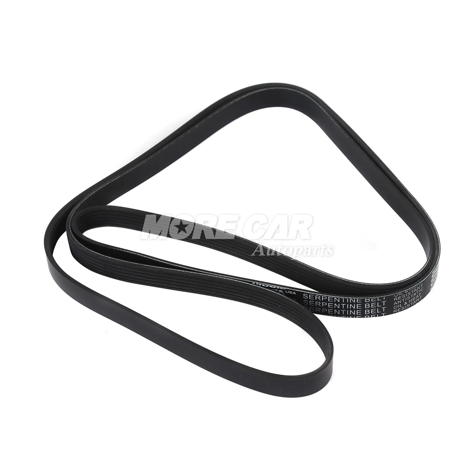 EPDM Serpentine Belt 6PK2315 Fit 1995-1997 Jeep Wrangler Cherokee 2.5L 4.0L - Image 3 of 4