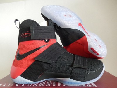 lebron soldier 10 black and red