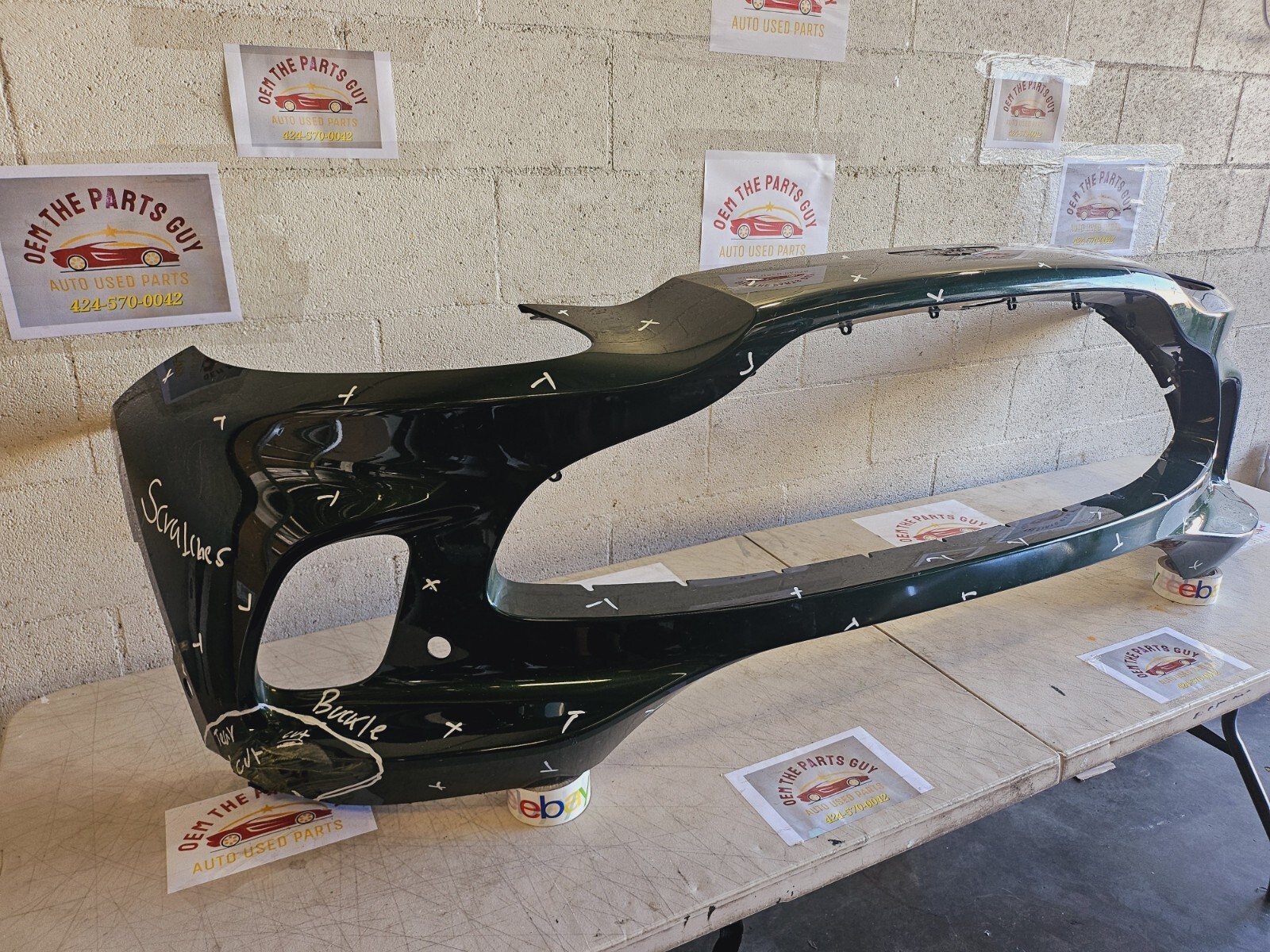 2021 2022 2023 Aston Martin DBX Front Bumper Cover OEM USED P/N MY83-17D957-BD