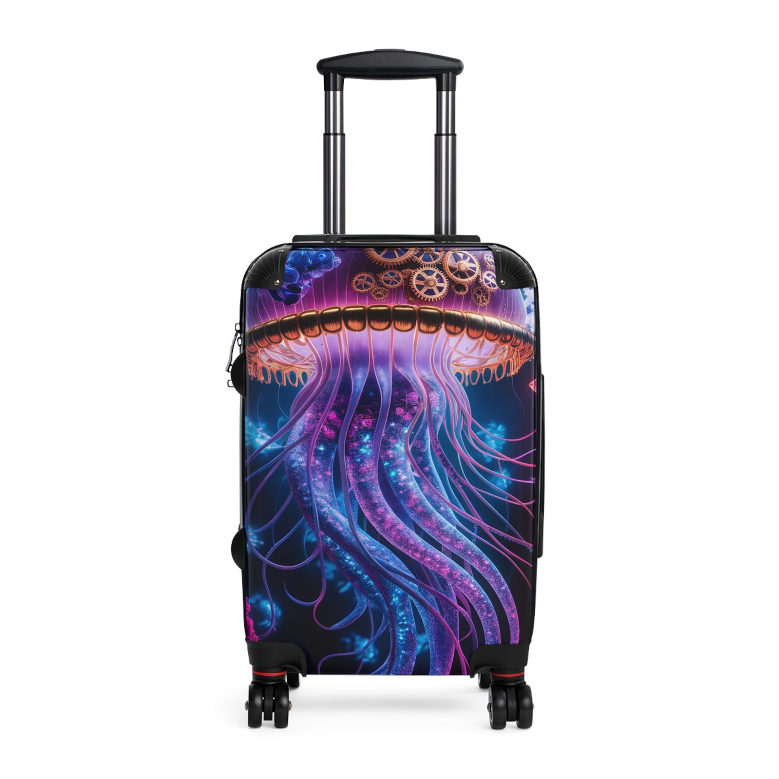 Durable Travel Suitcase with Wheels and Spacious Compartment-image