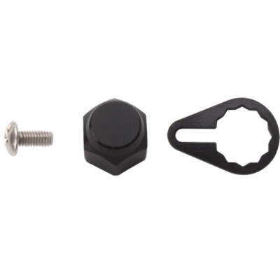 Kit Dado E Cappuccio Di Bloccaggio Maniglia Mulinello Da Pesca In Lega Alluminio L&amp;R Per Shimano Abu