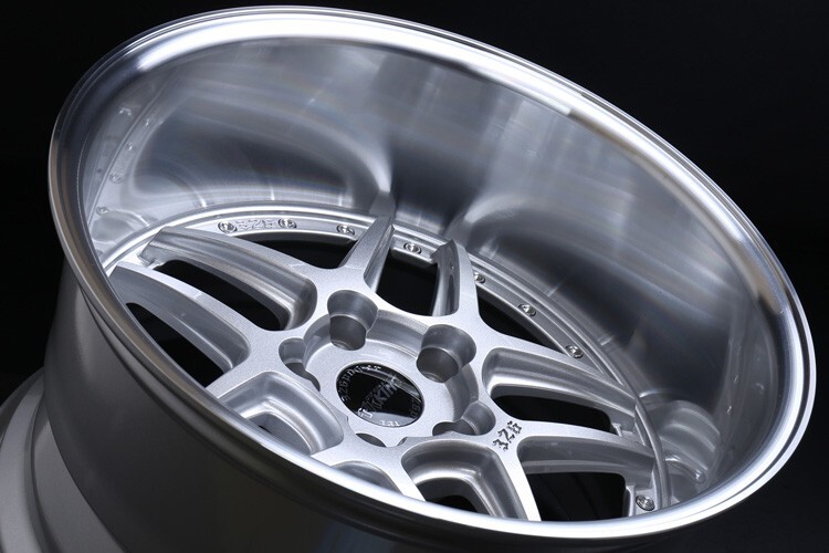 326Power ヤバキング　ghost 18インチ　10j-4 326 Power YABA KING GHOST 18x10.0J -4 5Hx100 Silver 2pcs SET