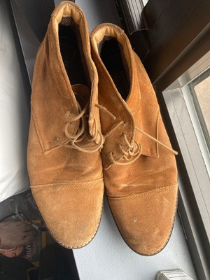 Bostonian Tan Suede Chukka Boots Bostonian Dezmin Mid 26148305 Mens Brown Nubuck Leather  main image 3