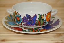 Villeroy  Boch Acapulco Cream Soup Bowl, 4 3/4"  Saucer, 7 3/8"  B41 