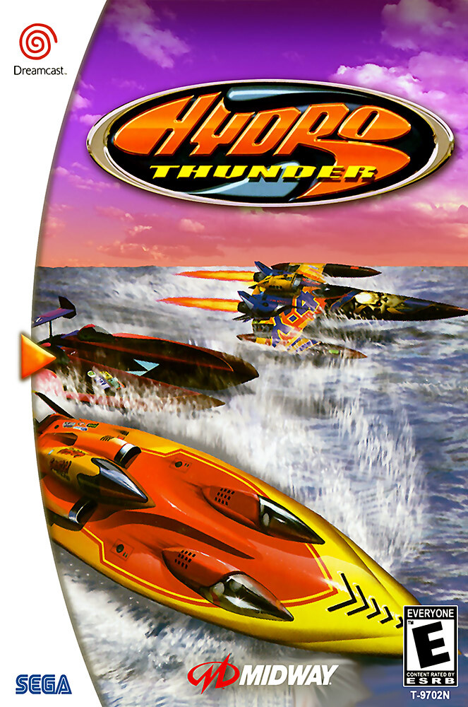 Hydro Thunder Sega DreamCast BOX ART Premium POSTER MADE IN USA