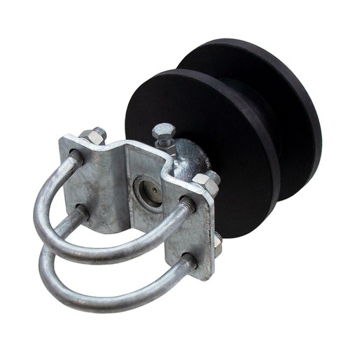 Rodillo de puerta enrollable de nailon con poste redondo x 2"" puerta cuadrada premium de 4 - Imagen 3 de 3
