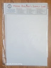 Model Builder's Supply Line: Modern Brick - NEW! - Two 10" x 14" Sheets Per Pack