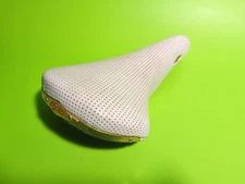 Vintage San Marco Rolls Saddle White And Gold 1990 Italy Perforated Low Miles 