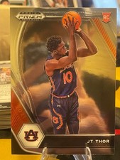 2021 Panini Prizm Draft Picks Basketball JT Thor-#28 RC Auburn University Tigers