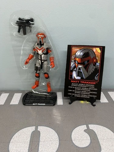 GI JOE 2017 MATT TRAKKER SDCC Convention - On Blister+CARD