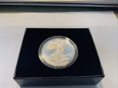 2023 W Proof Silver American Eagle One Ounce Coin West Point 1 Oz Box & COA 23EA