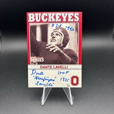 2004 TK Legacy Ohio State Buckeyes Signature Series Auto Dante Lavelli #B83 OSU