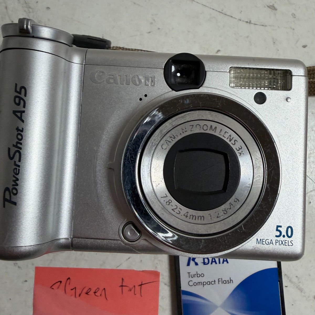 Canon Powershot A95 PC1099 Silver 2.5