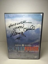 Signed Warren Miller's Cold Fusion The Power Of Snow DVD Autographed