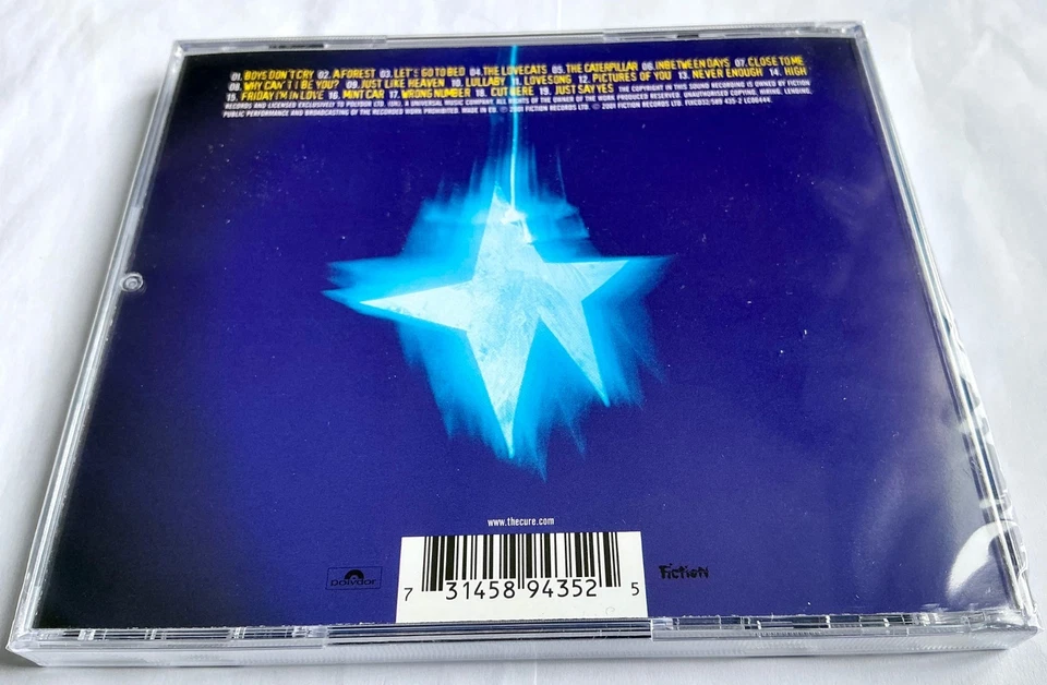 The Cure - Greatest Hits - Very Best Of - NEW CD (sealed)  - Image 3 of 4