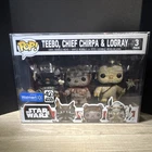 Funko Star Wars Teebo, Chief Chirpa & Logray Pop! Vinyl 3-Pack Walmart Exclusive